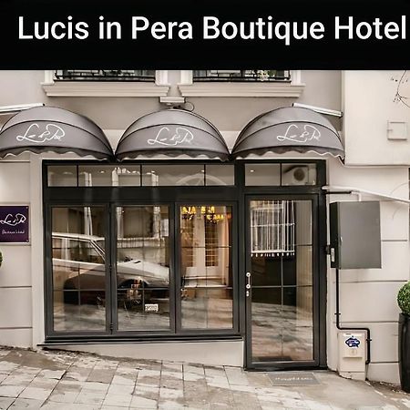 Lucis In Pera Boutique Hotel Стамбул Экстерьер фото