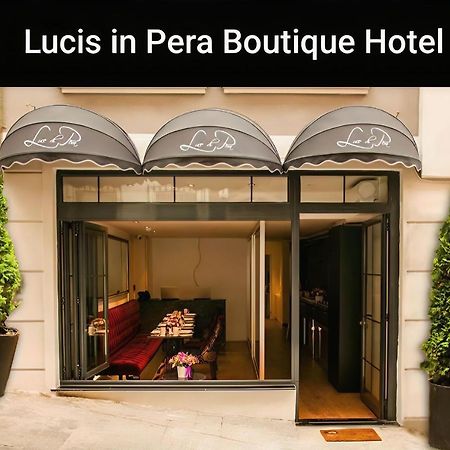 Lucis In Pera Boutique Hotel Стамбул Экстерьер фото